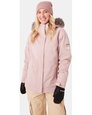 Roxy Meade Snow Long-sleeve Jacket - Pink