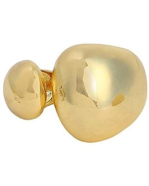 SOH The Semi-chunky Finger Ring - Metallic