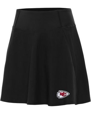 Antigua Kansas City Chiefs Chip Skort - Black