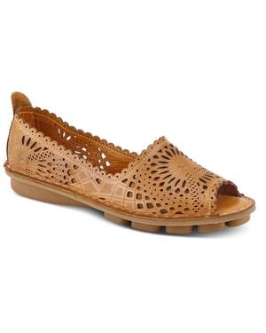 Spring Step Brandal Slip-on Shoe - Brown