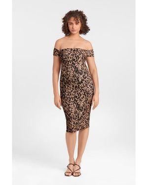 S3 Apparel Sculpting Shapewear Midi Dress - White