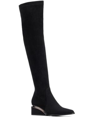 TORGEIS Madaline Thigh High Boots - Black