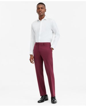 BarIII Slim-fit Suit Separates Pants - Red