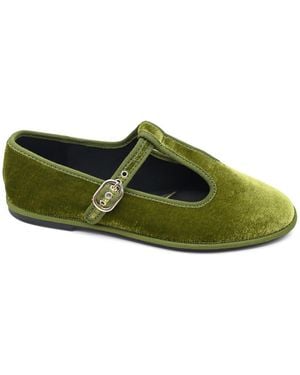 Kenneth Cole Verona Mary Jane Flats - Green