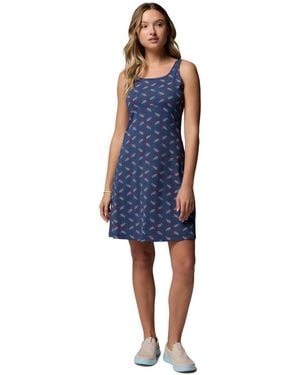 Columbia Pfg Freezer Iii Dress - Blue