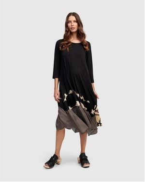 Alembika Stasi Pullover Dress - Black