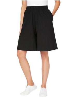Woman Within Within Split Skirt - Black