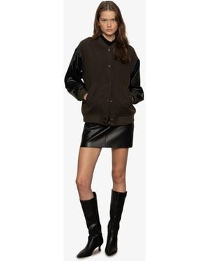 Sanctuary Club Varsity Jacket - Black