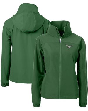 Cutter & Buck Cutter Buck Philadelphia Eagles Throwback Charter Full-zip Jacket - Green