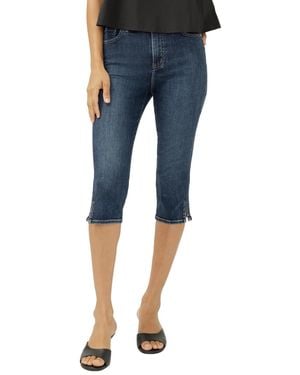 Silver Jeans Co. Isbister High Rise Capri Jeans - Blue