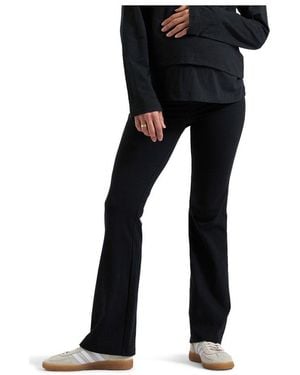 Ripe Maternity Organic Jersey Flare Pant - Black