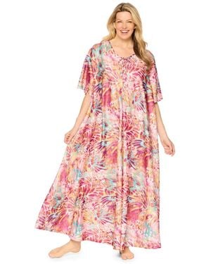 Only Neccessities Only Necessities Sweeping Printed Lounger - Pink