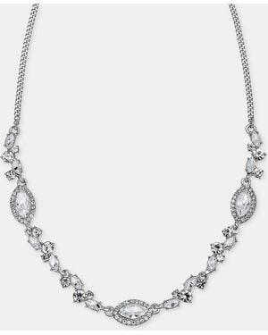 Givenchy Crystal Statement Necklace - Metallic