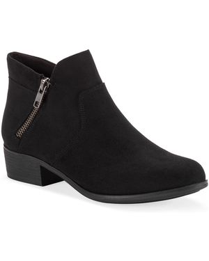 Style & Co. Ameliaa Block Heel Booties - Black
