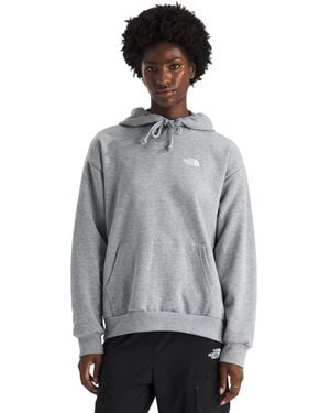 The North Face Evolution Oversized Hoodie Sweatshirt - Gray