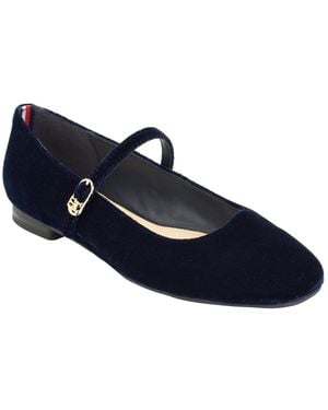 Tommy Hilfiger Savoyn Mary Jane Flats - Blue