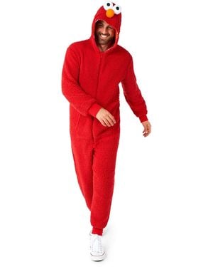 Opposuits Official Elmo Union Suit - Red