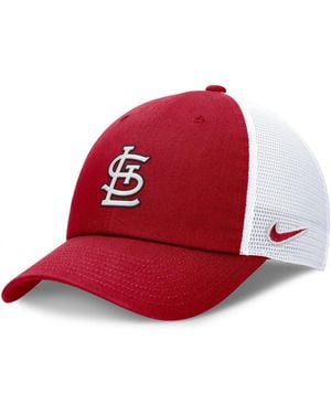 Nike Red/white St. Louis Cardinals Club Trucker Adjustable Hat