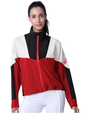 MSX by Michael Strahan Red/black Detroit Red Wings Tessa Full-zip Jacket