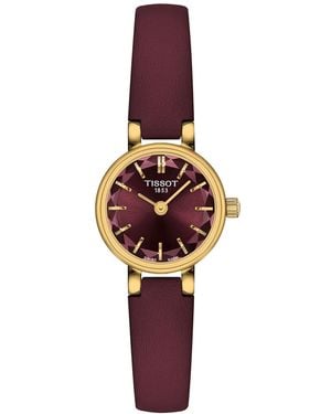 Tissot Round Gold Stainless Steel Watch 19.5mm - White