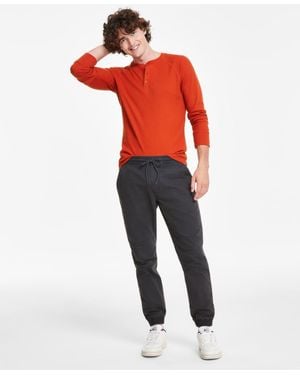 Sun & Stone Sun + Stone Articulated jogger Pants - Red