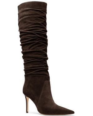 Michael Kors Michael Dawn Heeled Pointed Toe Boots - Brown