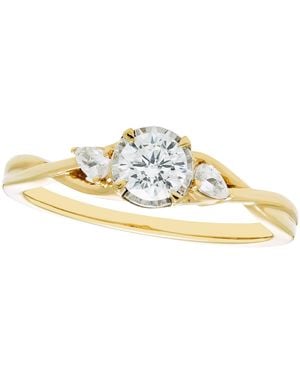 Macy's Diamond 3-stone Ring (1/2 Ct. T.w. - Metallic