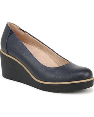 Naturalizer About-time Wedge Pumps - Blue