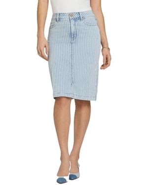 NYDJ High-rise Denim Skirt - Blue
