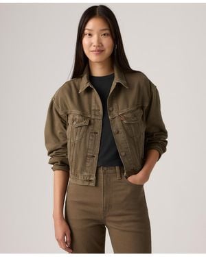 Levi's Shrunken '90s Trucker Jacket - Brown