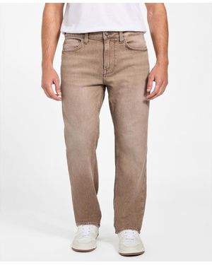 Guess Mason Mid-rise Jeans - Natural