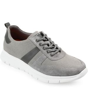 Thomas & Vine Adler Mixed Media Sneakers - Gray
