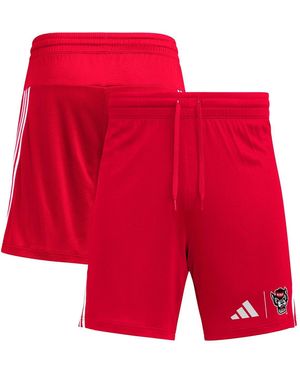 adidas Nc State Wolfpack Aeroready 7" Shorts - Red