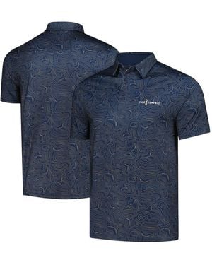 Flomotion The Players Toothy Topo Polo Shirt - Blue