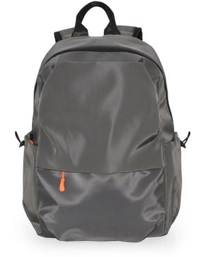 Club Rochelier City Hidden Pocket Contrast Backpack - Gray
