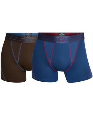 Cr7 Micro-mesh Trunks - Blue