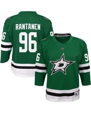 Outerstuff Big Boys And Girls Mikko Rantanen Dallas Stars Replica Jersey - Green
