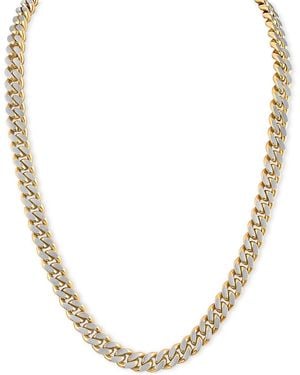 Bulova Stainless Steel Classic Chain 24" Necklace - Metallic