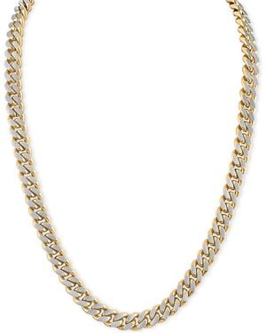 Bulova Stainless Steel Classic Chain 24" Necklace - Metallic