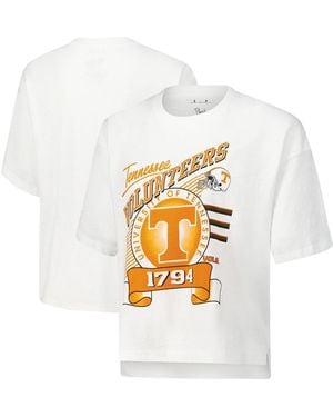 Pressbox Tennessee Volunteers Rock Roll Slubâ T-shirt - White