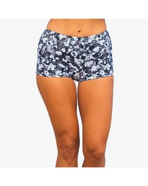 Calypsa Plus Size Boyshorts - Blue