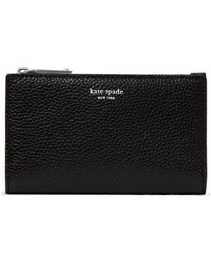 Kate Spade Devin Leather Bifold Wallet - Black