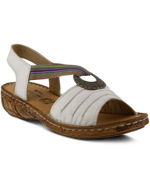 Spring Step Karmel Wedge Sandal - Brown
