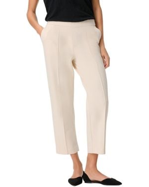 Olsen Mona Jersey Knit Pant - Natural
