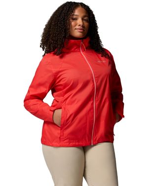 Columbia Plus Size Switchback Iv Hooded Jacket - Red