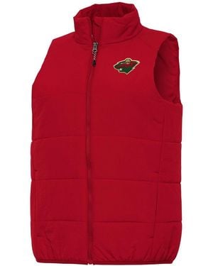Antigua Minnesota Wild Experience Full-zip Vest - Red
