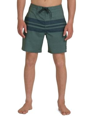 Quiksilver Surfsilk Street-trunk 18 Boardshorts - Blue
