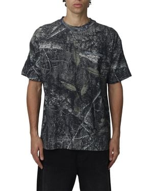 Good For Nothing Oversized Fit Eagle T-shirt - Black