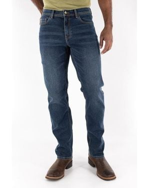 DEVIL-DOG Boot Cut Jeans - Black