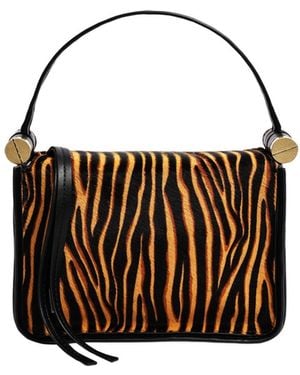 Kenneth Cole Highline Small Leather Satchel Handbag - Black